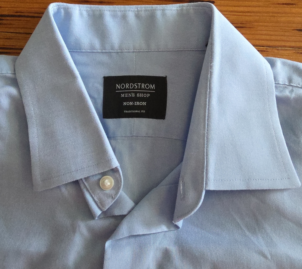 Light Blue Non-Iron Dress Shirt Clasic